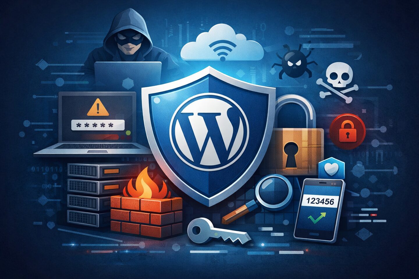 Tehnici pentru protecția site-ului WordPress împotriva atacurilor malițioase